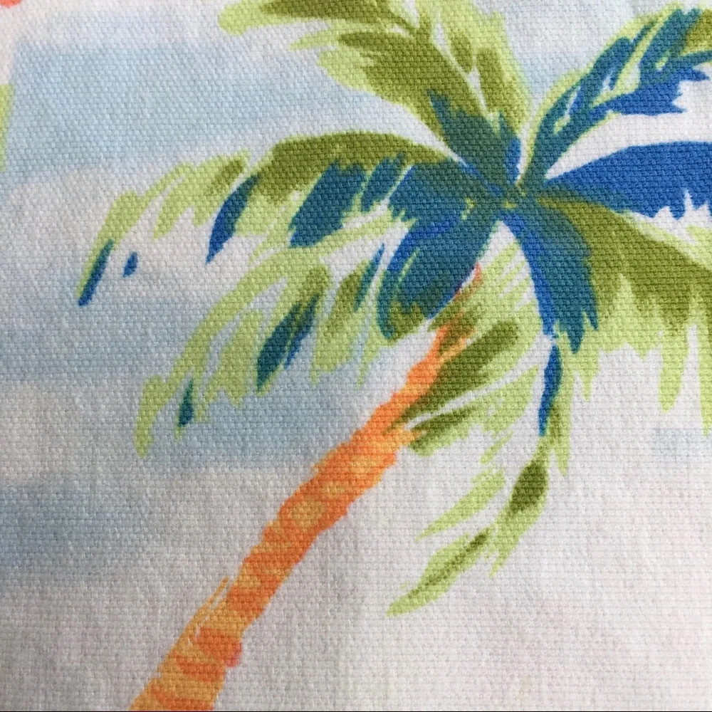 TALBOTS TROPICAL BEACH PATCHWORK SKIRT
